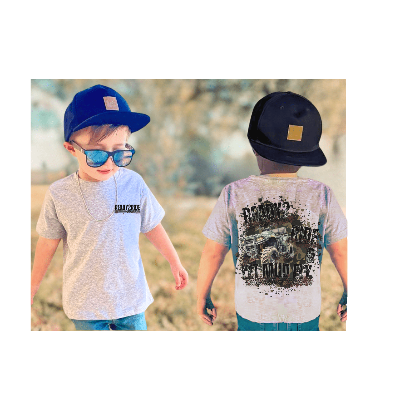 READY TO RIDE KIDS T-SHIRT